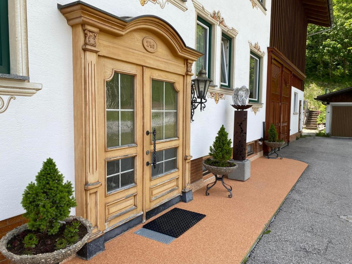 Gaestehaus Huber Holzgau Eksteriør billede